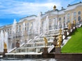 The fountains of the palace of Peter.