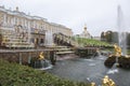 Fountains at Peterhof Palace, St. Petersburg