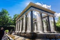 Fountains of Peterhof. View of Lion Cascade in Lower park of Petrodvorets