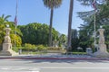 Fountian at the Vina Del Mar Park in Sausalito,CA Royalty Free Stock Photo