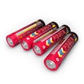 Four AA batteries