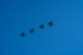 Four aircrafts of russian air forces