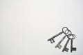 Four Antique Keys Royalty Free Stock Photo