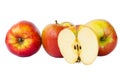 Four apples Royalty Free Stock Photo