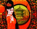 He Four Beauties of China. The most beautiful women of Chinese History and Mythology