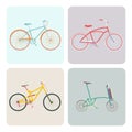 Four bikes