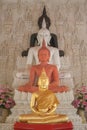 four buddha in church