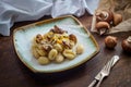 Four-Cheese Gnocchi Mushrooms