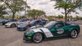 Four Chevrolet Corvettes, including a 2010 Grand Sport NASCAR Brickyard 400 Pace Car, Woodward Dream Cruise, MI