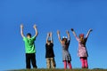 Children Reach Toward the Heavens