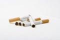 Four cigarets Royalty Free Stock Photo