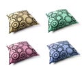 Four color cushion