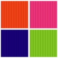 Four color gradient vertical lines seamless cubic pattern. Royalty Free Stock Photo