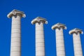 The Four Columns in Barcelona, Spain