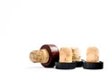 Four corks Royalty Free Stock Photo