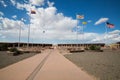 FOUR CORNERS MONUMENT Royalty Free Stock Photo