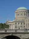 Four Courts building Dublin Ireland Royalty Free Stock Photo