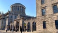 Four Courts in the city center of Dublin - DUBLIN, IRELAND - APRIL 20, 2022 Royalty Free Stock Photo
