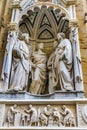 Four Crowned Saints Martyrs Statue Orsanmichele Church Florence