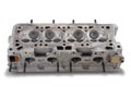 Four cylinder engine head Royalty Free Stock Photo