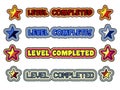 Level completed stars misc