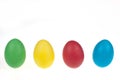 Four Easter eggs Royalty Free Stock Photo