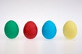 Four easter eggs Royalty Free Stock Photo