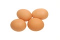 Four eggs Royalty Free Stock Photo