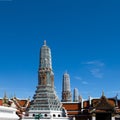 Four of Eight Tile Chedis in Wat Phra Kaew