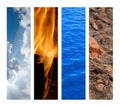 The Four Elements Royalty Free Stock Photo