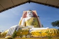 Four Faces of Buddha at Kyaikpun Buddha, Bago, Myanmar Royalty Free Stock Photo