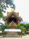 The Four Faces Buddha Monument in Surabaya, Indonesia - Stock Photo. Royalty Free Stock Photo