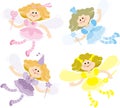 Four fairies Royalty Free Stock Photo