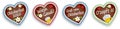 four gingerbread hearts Oktoberfest 2020 2021