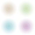 Colored circles background