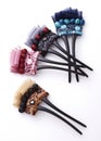 Four Hair clip Royalty Free Stock Photo