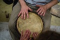 Four hand drumming
