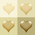 Four hearts.