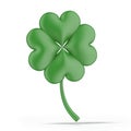 Four leaf clover Royalty Free Stock Photo