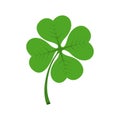 Four leaf clover icon Royalty Free Stock Photo