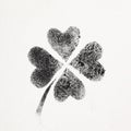 Four-leaf Irish clover