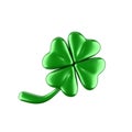 Four leaved clover Royalty Free Stock Photo