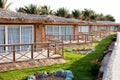 Four lovely beach houses placed close to each other