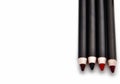 Four makeup pencils