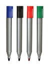 Four markers Royalty Free Stock Photo