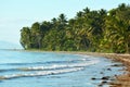 Four Mile Beach in Port Douglas Queensland, Australia. Royalty Free Stock Photo