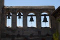 Four mission bells at the mission