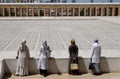 Four Muslim Women in Ataturk Mausoleum