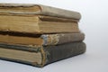 Four old books Royalty Free Stock Photo