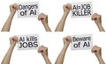 Beware of the Dangers of Artificial Intelligence obliterating jobs